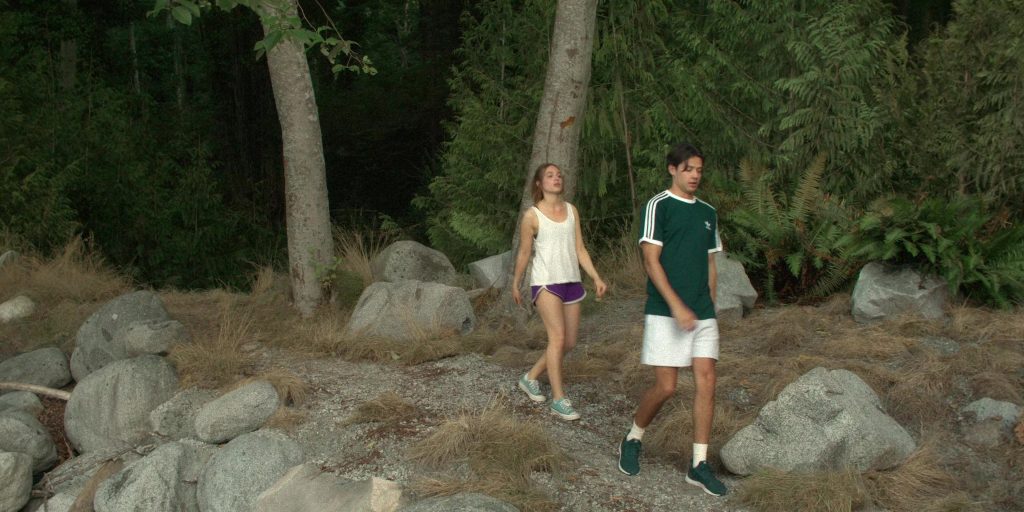 Adidas green sneakers in Every Year After S01E04 “Anatomy of a Romance” (2026) (Image 2)
