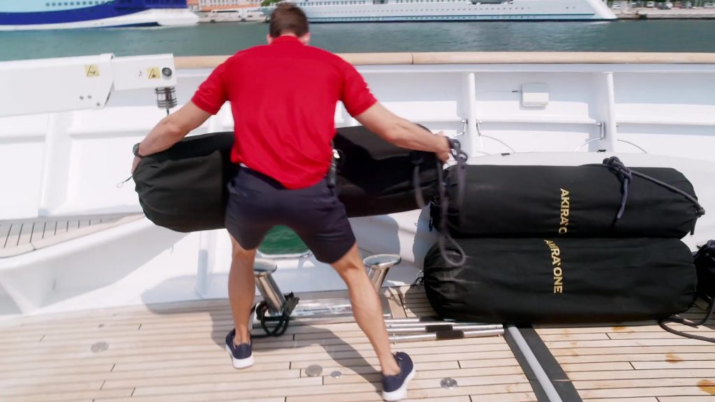 Allbirds Men's Tree Runners in Below Deck Mediterranean S11E01 “King's Crash Landing” (2026) (Image 3)