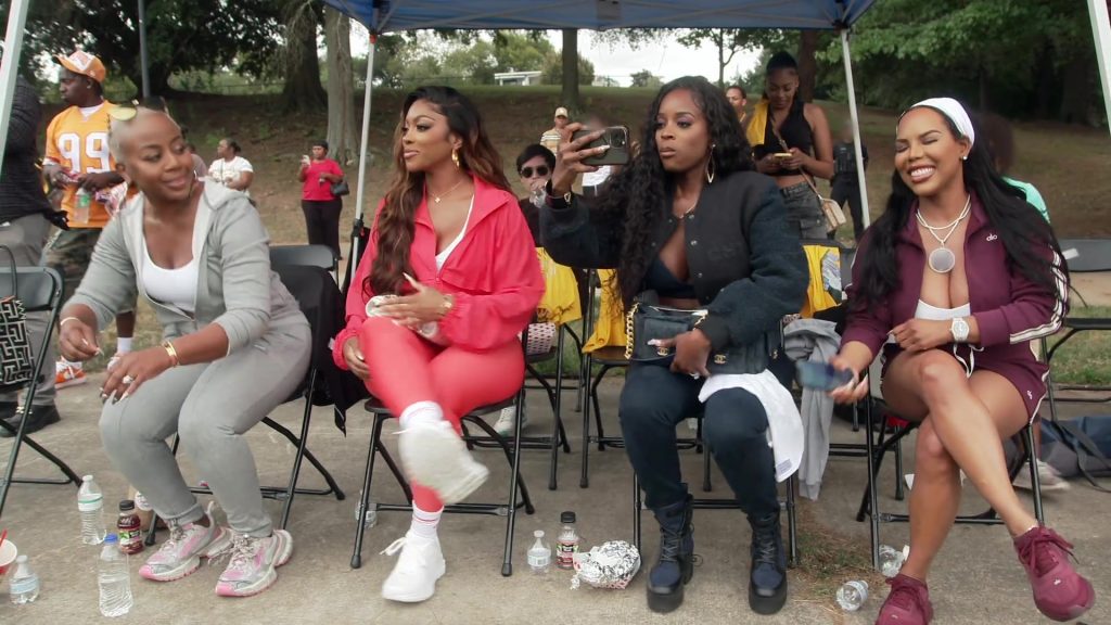 Balenciaga 3XL sneakers in The Real Housewives of Atlanta S17E10 “Star Spangled Mess” (2026) (Image 2)