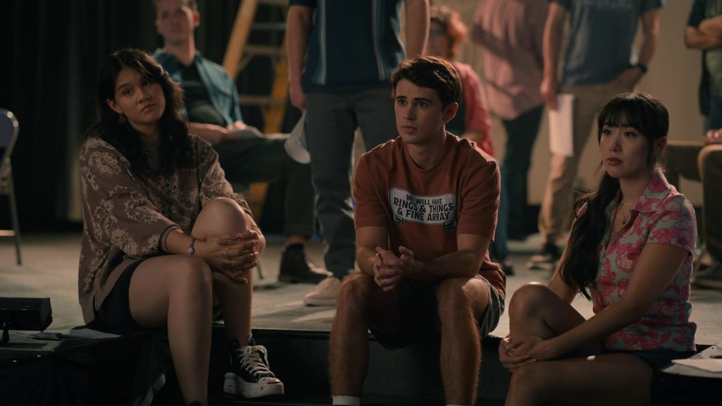 Converse Run Star Legacy CX high-top sneakers in Sweet Magnolias S05E07 “Same Sky” (2026) (Image 1)