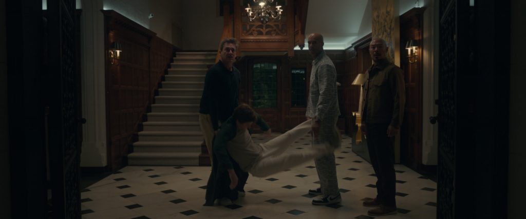 Nike Air Jordan 1 Mid sneakers in Your Friends and Neighbors S02E10 “The Night of the Hunter” (2026) (Image 1)