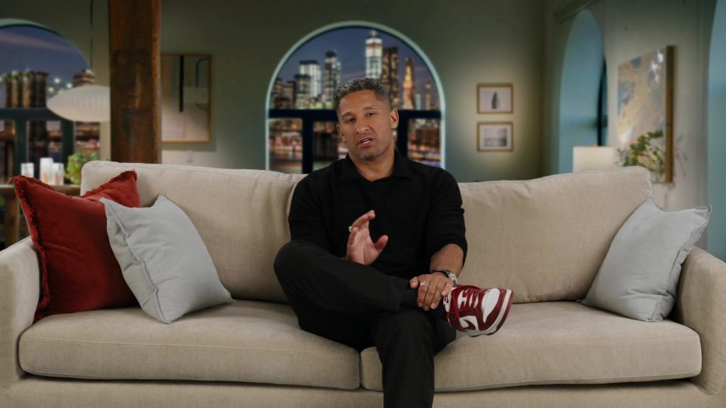 Nike Dunk Low “Team Red” sneakers in In the City S01E04 “Sparks Fly” (2026) (Image 1)