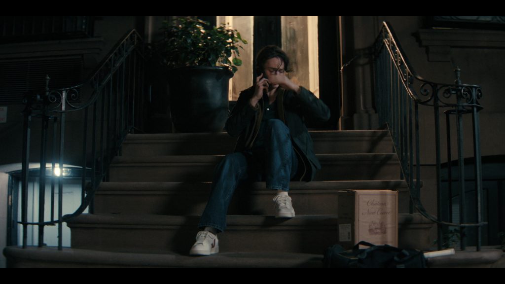 Veja V-12 leather sneakers in Not Suitable for Work S01E03 “The Philadelphia Thirst Monster” (2026) (Image 1)