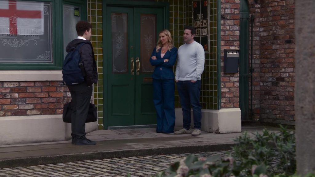 adidas Originals Gazelle Lo Pro sneakers in Coronation Street S67E112 “Episode 11874” (2026) (Image 5)
